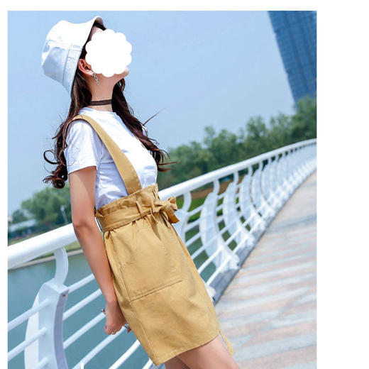 裁缝学苑 AD04-TD16亲子背带裙1:1实物服装纸样剪裁图纸牛皮纸样 商品图4