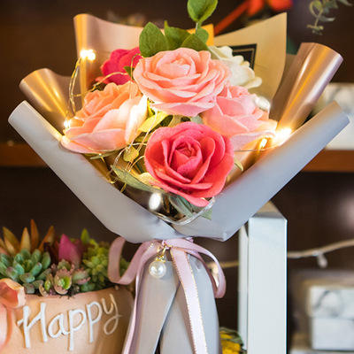女神节DIY手捧花材料包 商品图4