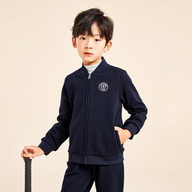mettekids儿童夹克男童运动休闲童装春秋新款男童长袖棒球服外套