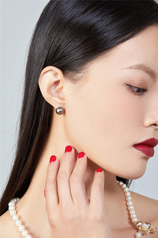 一颗珠 经典珍珠耳钉 商品图4