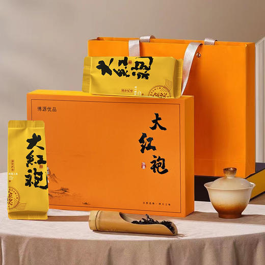 【礼盒装】武夷大红袍 浓香型 岩茶 30泡（新旧包装随机发货） 商品图4
