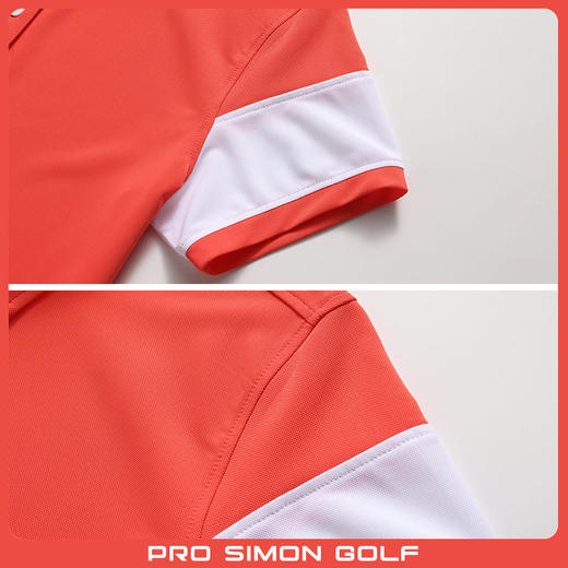 BMS-302A（PROSIMON高尔夫春夏女款时尚运动翻领POLO衫） 商品图3