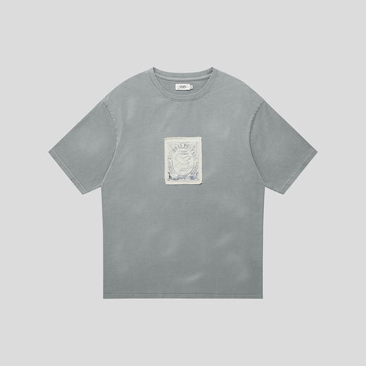 GOODBAI 916 洗水邮票图案T恤 商品图4