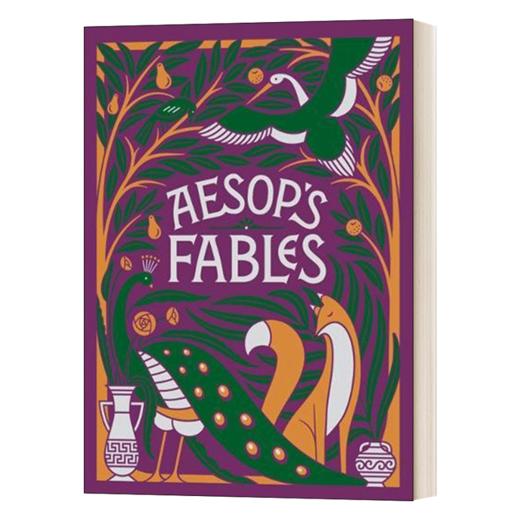 巴诺儿童经典皮革精装版:伊索寓言 英文原版 Aesop's Fables children's 皮革精装版 英文版 进口英语原版书籍 商品图0