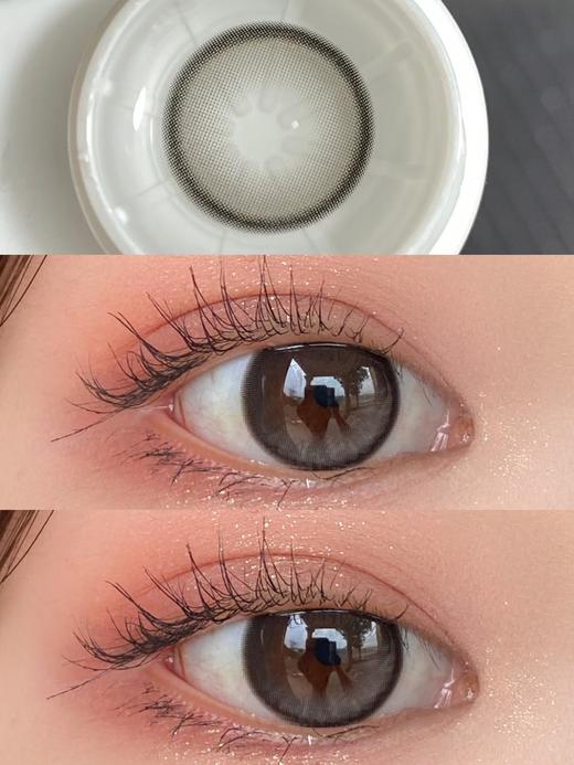 「高端美瞳」富婆之选 WINNI 甜心黑灰 cobi black 14.2 年抛 含硅水凝胶 商品图11