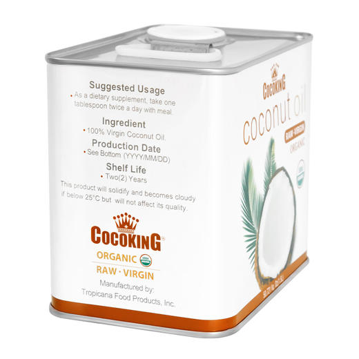 菲律宾椰冠 冷压榨有机椰子油1.5L 商品图4