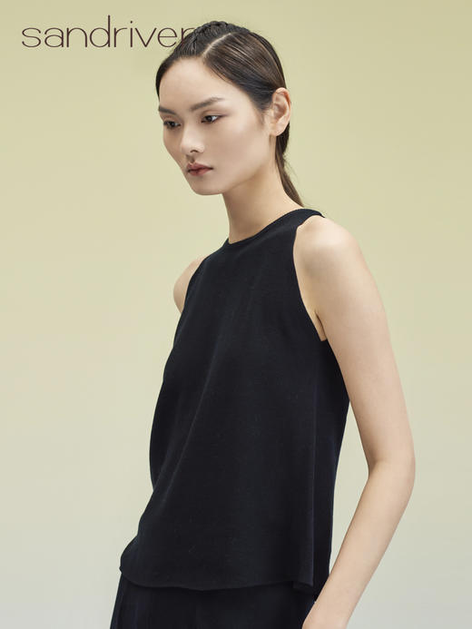 沙涓 吊带女背心 SJS95W019K 商品图4