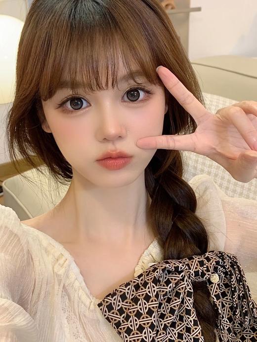 「高端美瞳」富婆之选 WINNI 甜心黑灰 cobi black 14.2 年抛 含硅水凝胶 商品图9