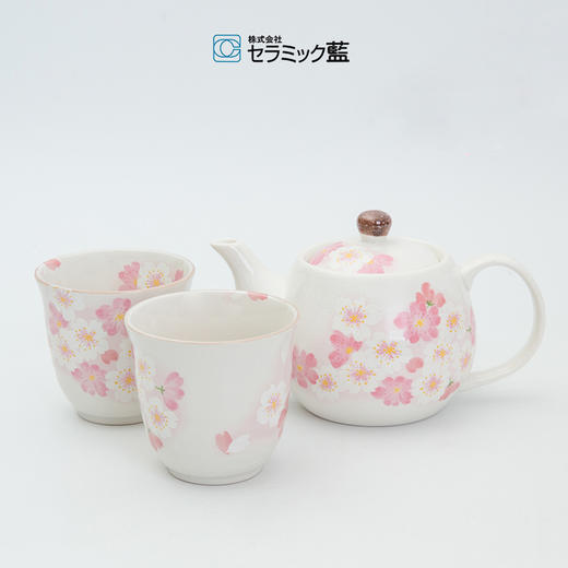 日本原产CERAMIC 一壶两杯套装系列 商品图1