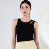 【限时秒】YOGACODE【火树银花系列】镂空肩带速干带胸垫瑜伽背心YCDS450 商品缩略图9