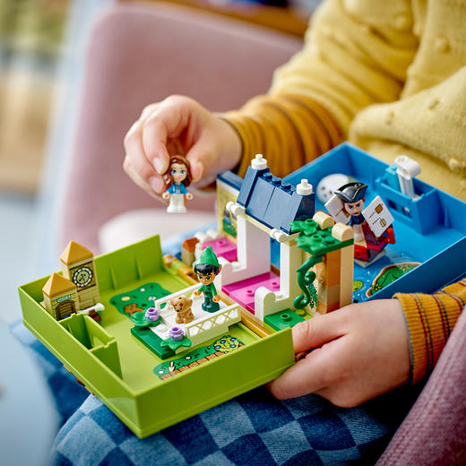 乐高迪士尼系列L43220彼得潘和温蒂的故事书儿童益智拼插积木玩具 商品图3