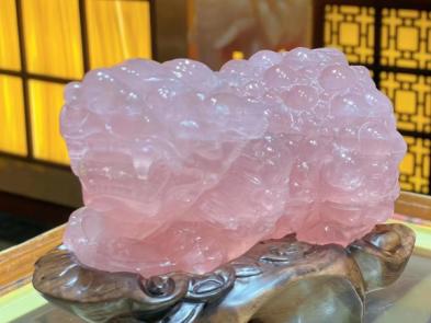 吉祥天地 粉水晶貔貅 商品图0