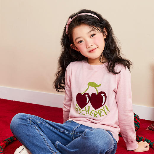 【棉羊绒卡通毛衣】羊绒世家童装纯棉毛衣时尚卡通图案男童宝贝针织毛衣 商品图1