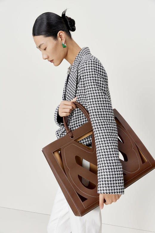 玛丝菲尔 千鸟格小西装短外套A1CX1131E 商品图4