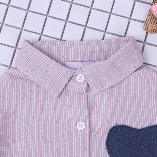 裁缝学苑 TD13儿童衬衫连衣裙1:1实物服装纸样剪裁图纸牛皮纸样 商品图3