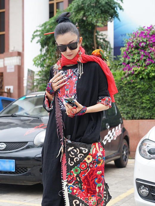 墨颜醉民族风连衣裙 | 杨丽萍老师同款 | 现货加急发 商品图2