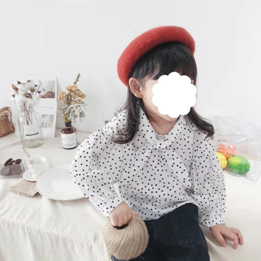 裁缝学苑 TD09洋气儿童长袖上衣1:1实物服装纸样剪裁图纸牛皮纸样 商品图4