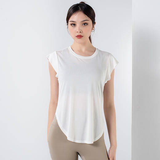 【限时秒】YOGACODE火树银花/宽松遮肉无袖瑜伽罩衫YCDS420 商品图6