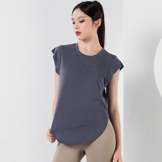 【限时秒】YOGACODE火树银花/宽松遮肉无袖瑜伽罩衫YCDS420 商品图4