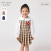 【打折】马克珍妮春装新款 女童学院风方领百褶连衣裙230163 商品缩略图0