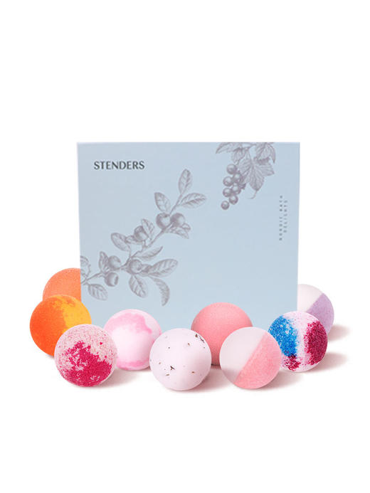 施丹兰（STENDERS）精油球礼盒100g*9泡澡球浴盐泡浴球滋润气泡弹儿童 心选到家 商品图3