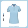 BMS-306A（PROSIMON高尔夫春夏女款简约风翻领POLO衫） 商品缩略图0