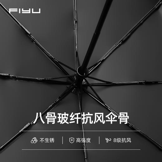 日本FIYU 一键开合，黑胶防晒抗紫外线 八骨强抗风 使用更存便 商品图5