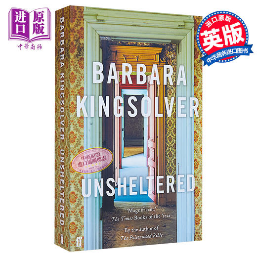 【中商原版】Unsheltered: A Novel 英文原版 芭芭拉 金索沃尔：无所庇护 Barbara Kingsolver 商品图0