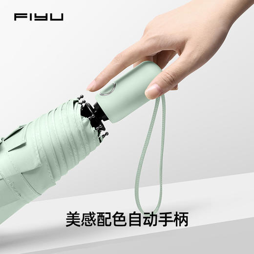 日本FIYU 一键开合，黑胶防晒抗紫外线 八骨强抗风 使用更存便 商品图1