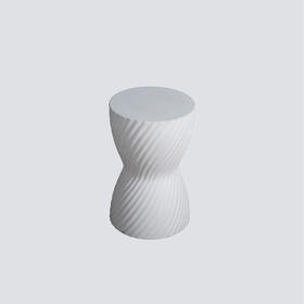 NS家居nsfurniture进口象牙色边几NSST-PICO STOOL*00