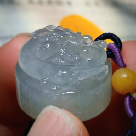 翡翠小螭龙印钮挂件 商品图3