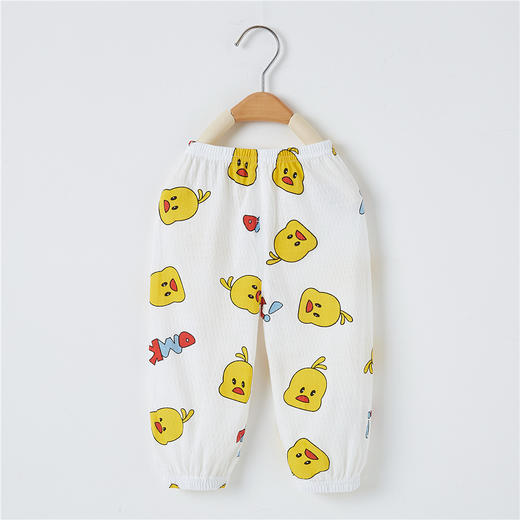 【外出防晒 空调防凉】宝宝防蚊裤夏季男童裤子薄款女童全棉婴儿灯笼裤儿童童装长裤睡裤 商品图3