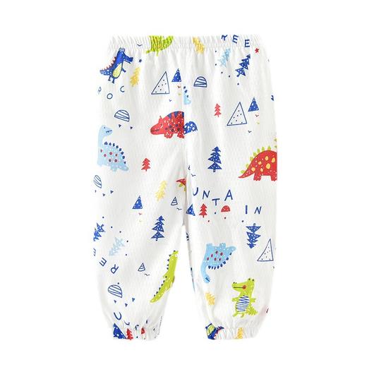 【外出防晒 空调防凉】宝宝防蚊裤夏季男童裤子薄款女童全棉婴儿灯笼裤儿童童装长裤睡裤 商品图4