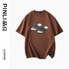 PINLI品立春季新款男士印花T恤圆领短袖休闲上衣BG231111038 商品缩略图2