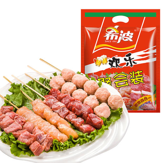 【东北外运】希波欢乐聚会装炸串540g/袋 半成品健康美味肉串烤箱空气炸锅适配 商品图1