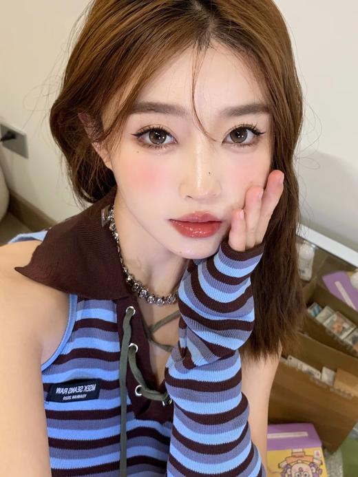 「高端美瞳」富婆之选 WINNI 清透琥珀 cobi brown 14.2 年抛 含硅水凝胶 商品图9