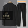 【新款DDA】大依优型西服西裤套装两件套外套商务夹克男宽松加肥加大码四季款休闲胖子肥佬正装 商品缩略图1