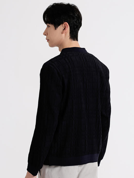 callisto藏青莱赛尔混纺夹克 SSFEJ186C 商品图2