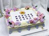 团建活动紫色裱花鲜花蛋糕（图片是14寸） 商品缩略图2
