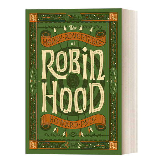 英文原版 Merry Adventures Of Robin Hood 罗宾汉奇遇记 皮革精装版 巴诺儿童经典 英文版 进口英语原版书籍 商品图0