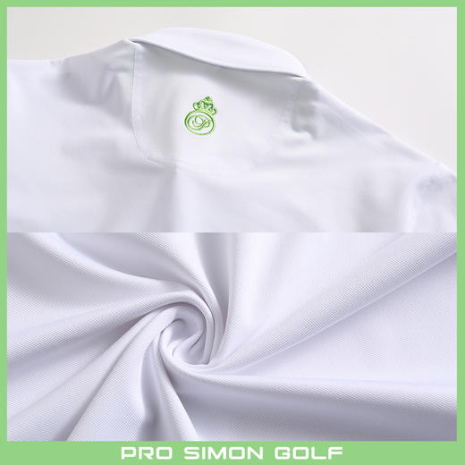 BMS-109B（PROSIMON高尔夫男款春夏短袖双色定位数码印花Polo衫） 商品图4