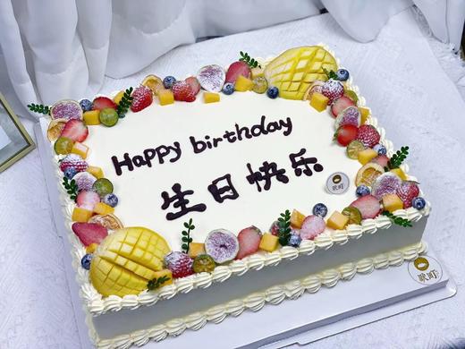 团建活动水果装饰蛋糕（图片是14寸） 商品图0