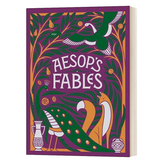 巴诺儿童经典皮革精装版:伊索寓言 英文原版 Aesop's Fables children's 皮革精装版 英文版 进口英语原版书籍 商品图1