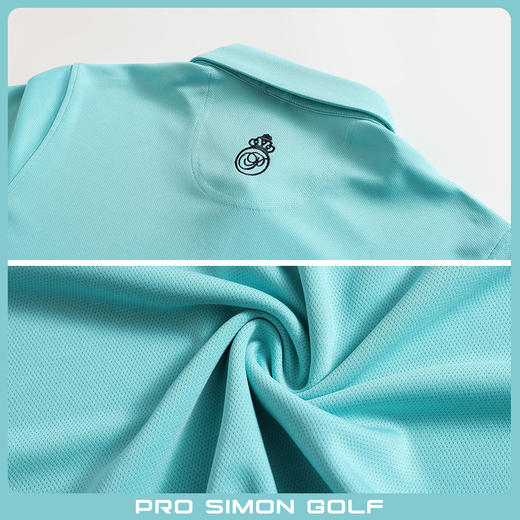 BMS-301B（PROSIMON高尔夫春夏女款简约风翻领POLO衫） 商品图4