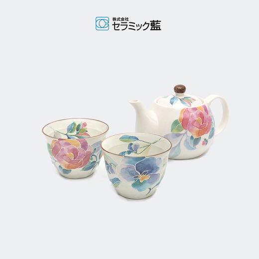 日本原产CERAMIC 一壶两杯套装系列 商品图2