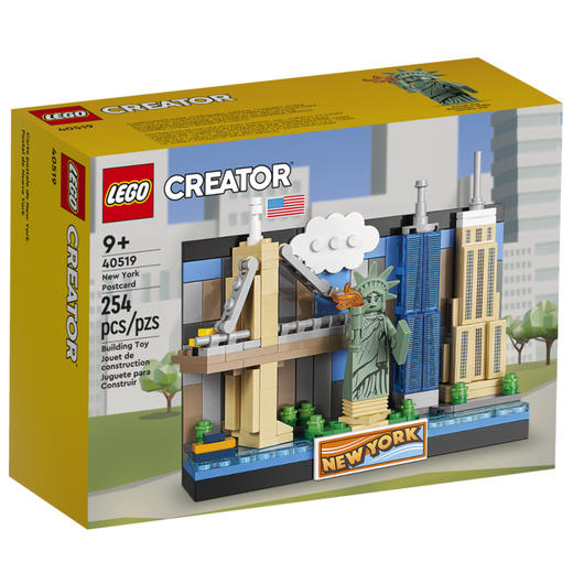 乐高积木L40519乐高创意百变系列纽约明信片 商品图4