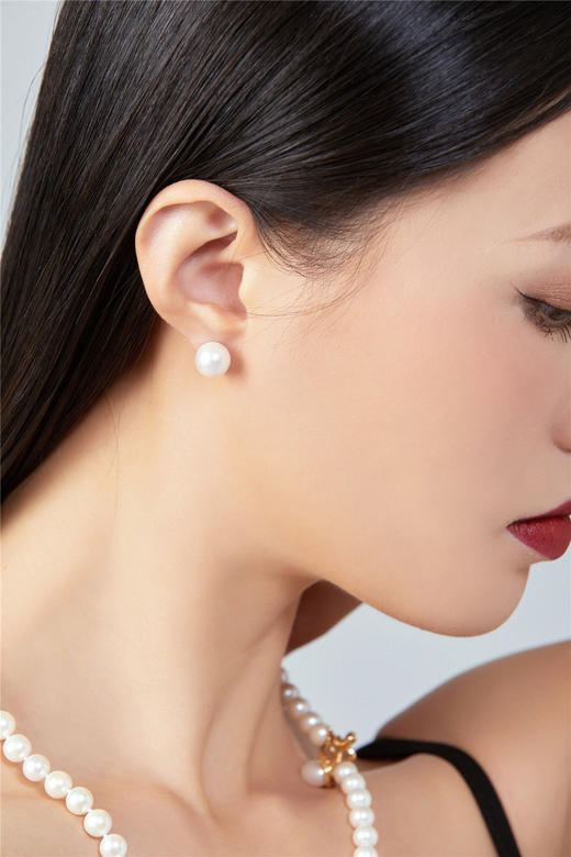 一颗珠 经典珍珠耳钉 商品图7