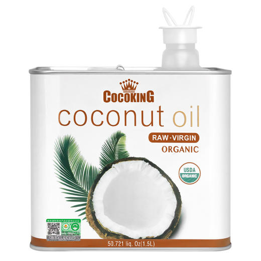 菲律宾椰冠 冷压榨有机椰子油1.5L 商品图1