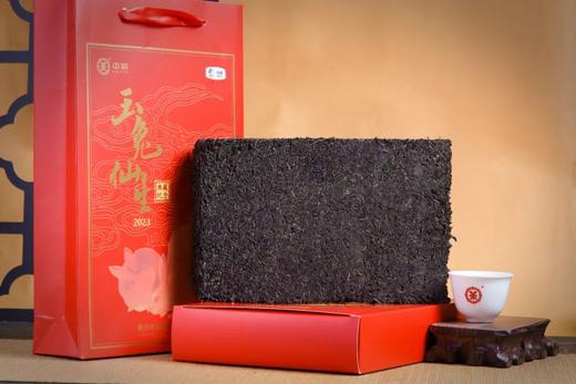 中茶 玉兔仙生六堡茶砖（2022） 1KG 商品图1