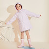 mettekids女童棉外套2022春秋新款雨衣儿童防水防风粉色翻领童装 商品缩略图1